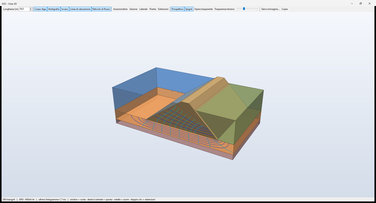 The 3D view window
